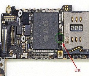 Замена микросхемы USB U2 iPhone 7 Plus