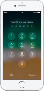 Восстановление пароля iPhone 8 Plus